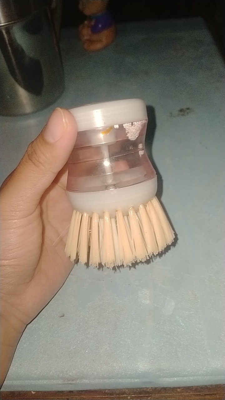 [deashop] Sikat Piring Panci Inovatif Dispenser Sabun Cair Brush Soap Kitchen Multifungsi 2 In 1