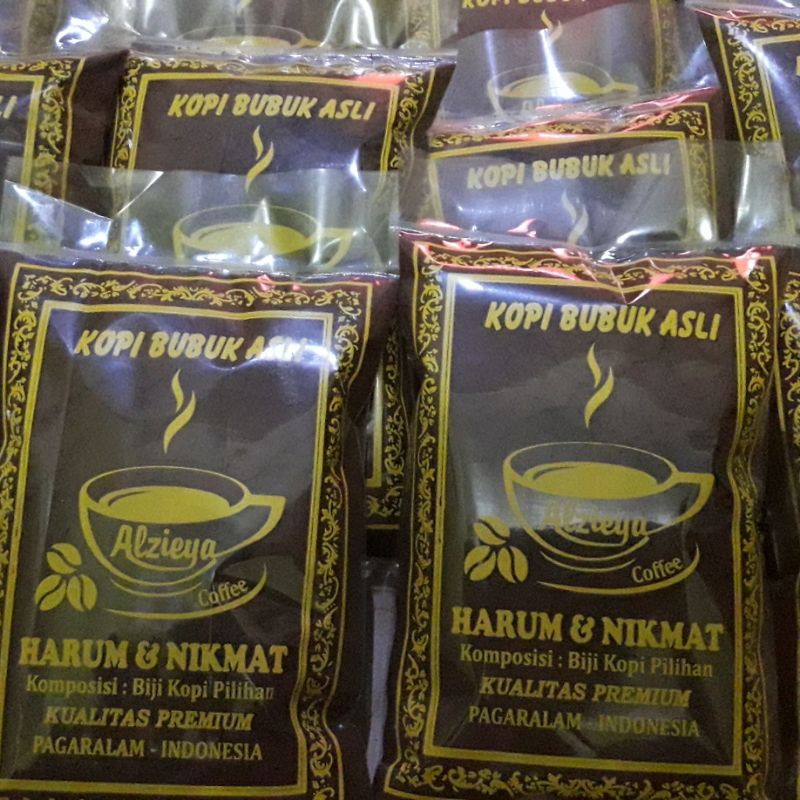 

Kopi Bubuk Robusta Asli Pagar Alam 100% Murni