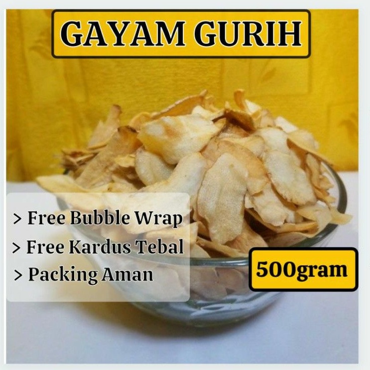 

Kripik Gayam Gurih Bawang / 500gram