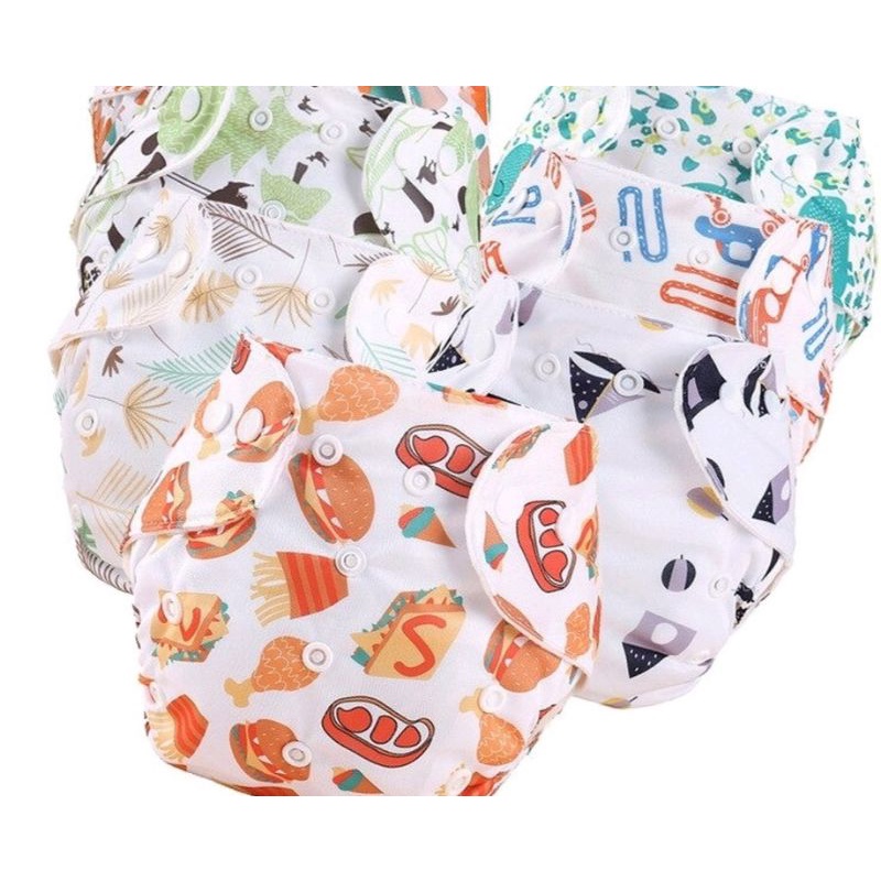PAMPERS POPOK KAIN  DAPAT DICUCI DAN DIPAKAI LAGI DIKANCING CLOTH DIAPER CLODY BAYI ANAK HALUS MURAH