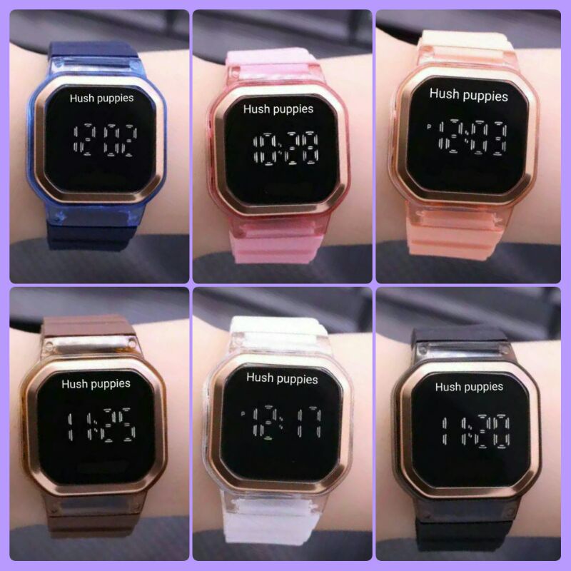 Jam tangan digital hush puppies