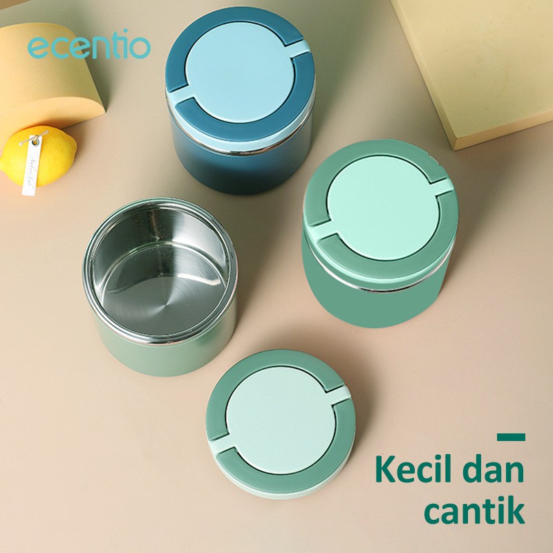 ecentio 630ml Stainless steel Cangkir sup/Tahan Panas Lunch Box /Tetap hangat Kotak Makan Bekal Sup termos makanan