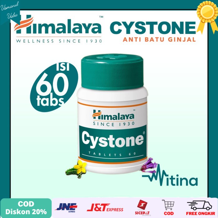 

❤COD❤ HIMALAYA CYSTONE SUPLEMEN HERBAL ANTI BATU GINJAL KENCING BATU ALAMI