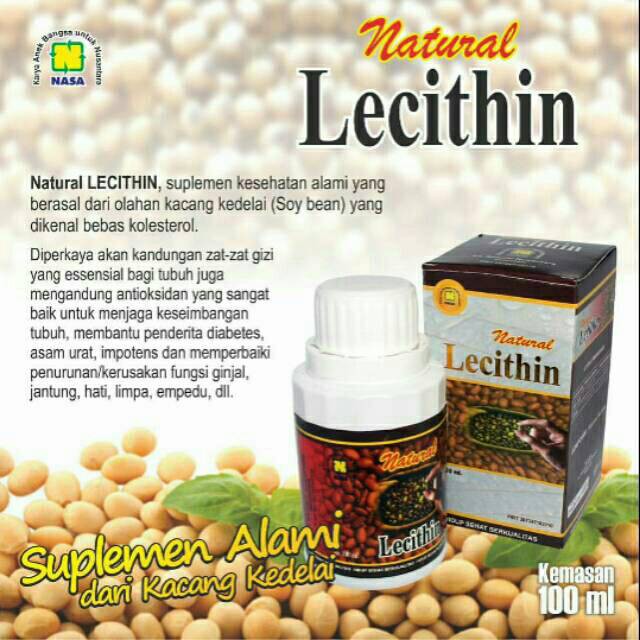 NATURAL LECITHIN NASA / LECITH NATURAL NUSANTARA 250 CC