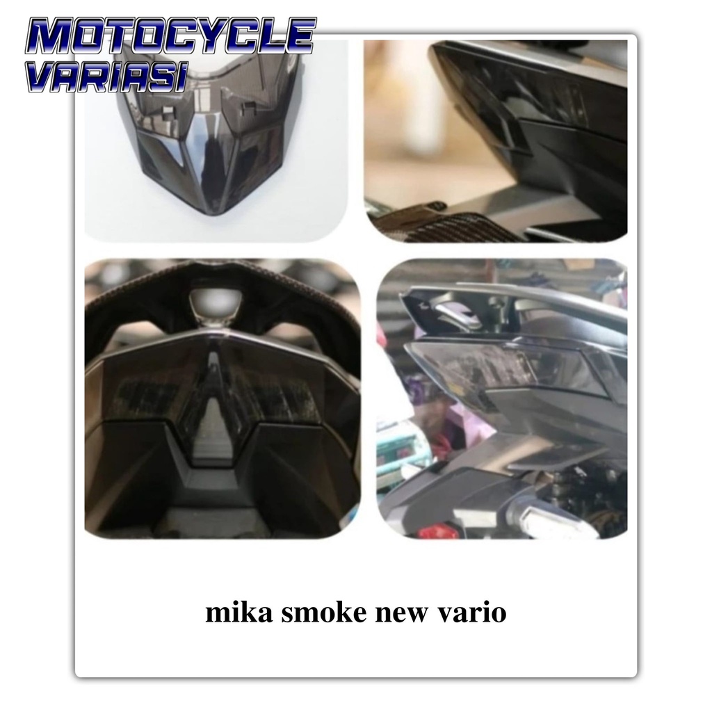 mika smoke lampu stop new vario 150 keyless