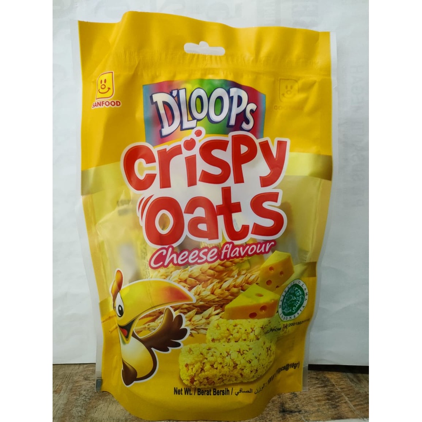 D'LOOPS CRISPY OATS 100gr VERITOP