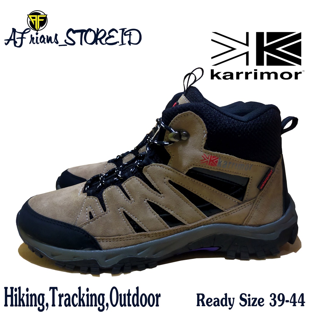 Sepatu Gunung Karrimor Pria/wanita/ Sepatu Outdoor Boot Karrimor Terbaru/ Sepatu Outdoor-Hiking-Trek