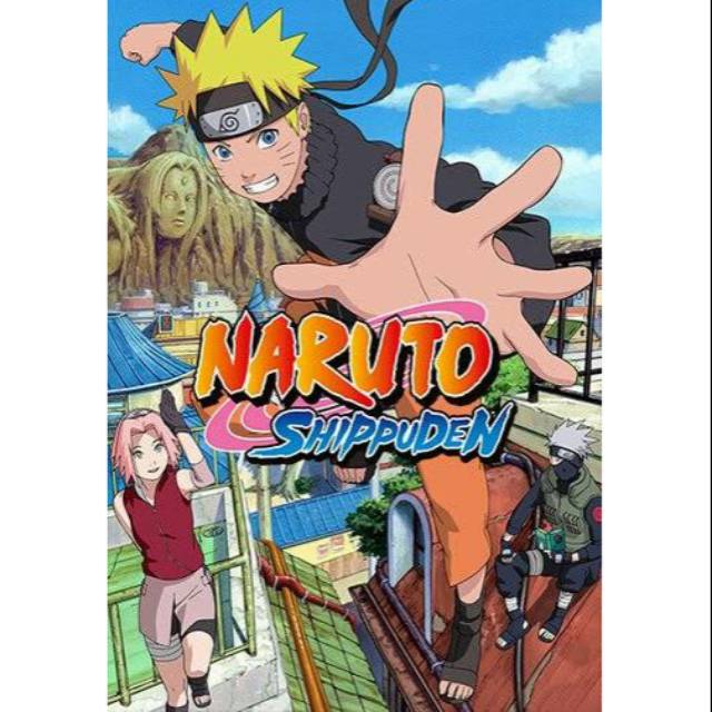 DVD anime Naruto Shippuden subtitle Indonesia