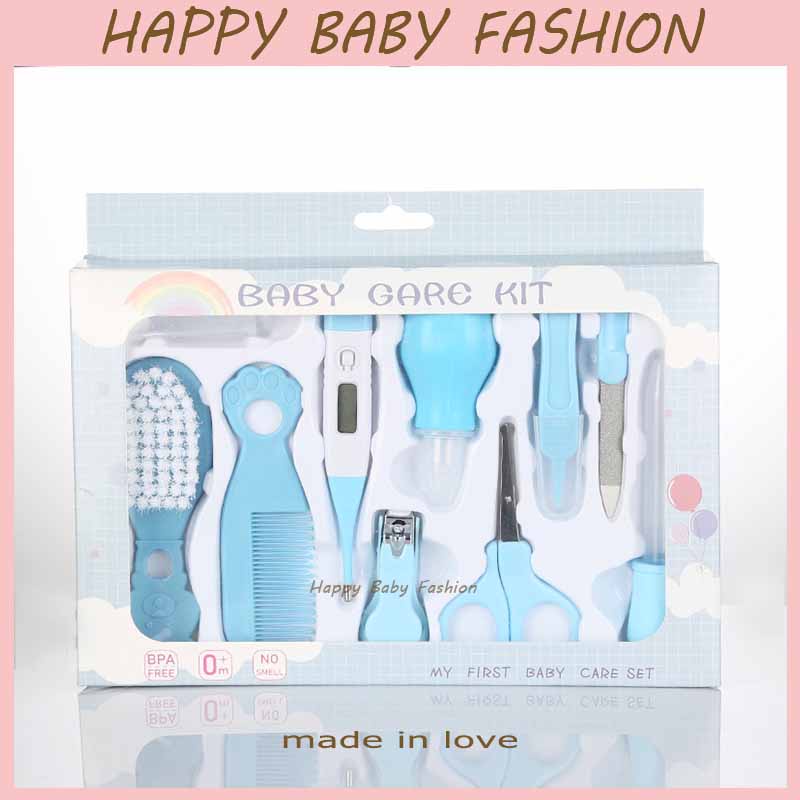 【Happy Baby】NZ06 Baby Care Baby Nail Set Care 10in1 Alat Perawatan Bayi 1 Set Lengkap Kualitas / Baby Care kit set 10in1 / Baby Gift Set