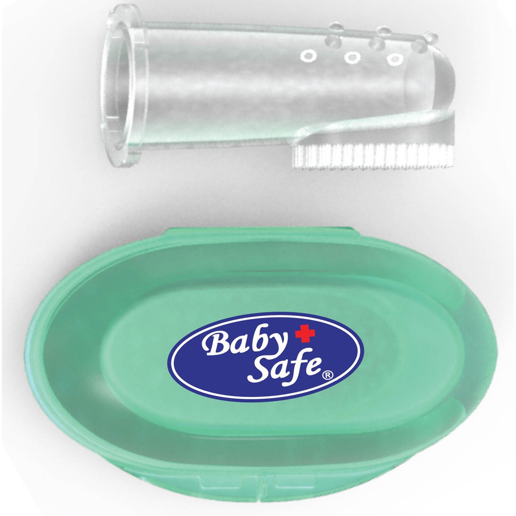 Baby Safe Finger Toothbrush And Gum Massager TB001 Sikat Lidah