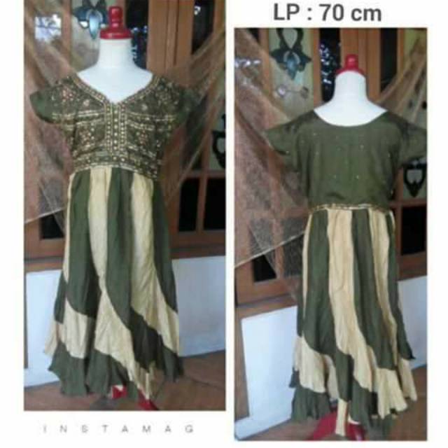 Dress India anak