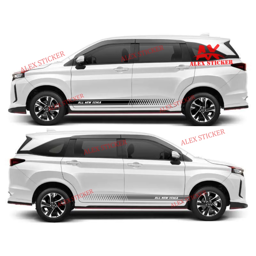Stiker sticker mobil xenia stiker list mobil daihatsu xenia avanza