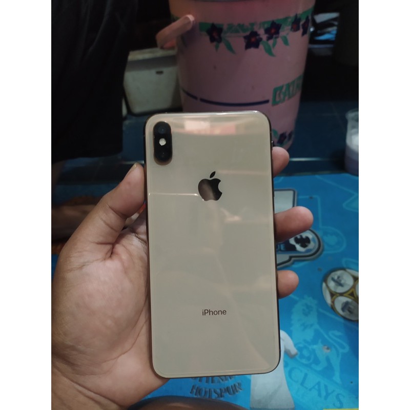 iphone xs max 256gb ex inter warna gold