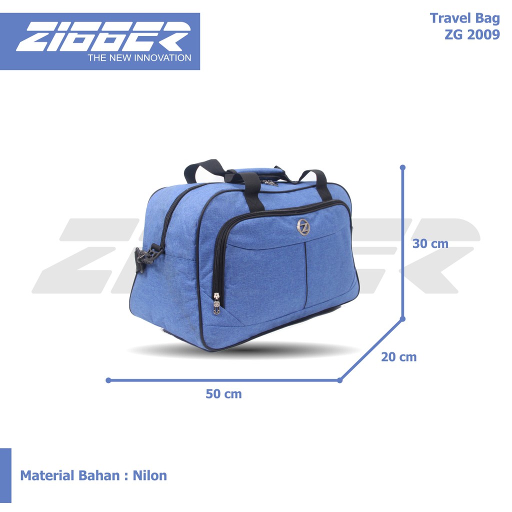 [KLIKTAS] Tas Travel Zigger Sidon 2009 - duffle bag traveling pakaian jumbo besar