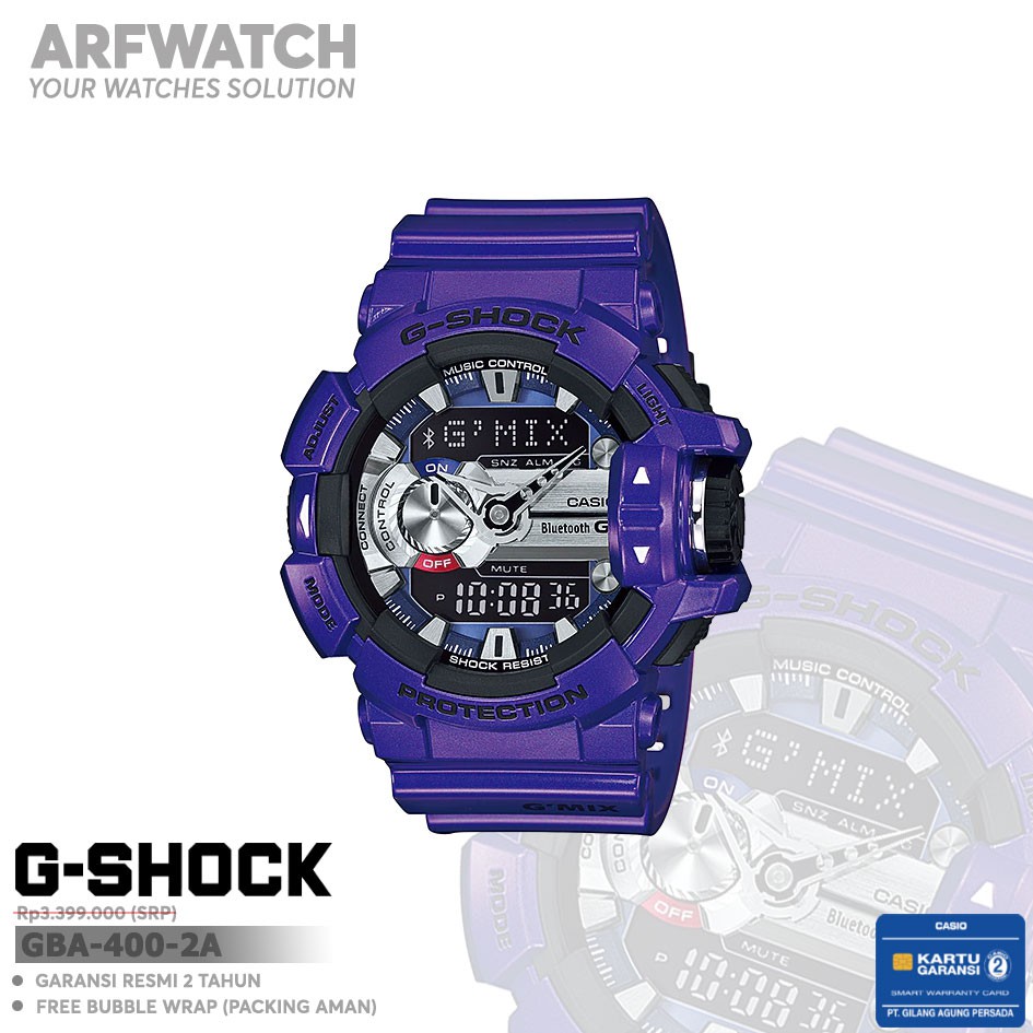 Casio G-Shock GBA-400-2A / GBA-400-2ADR Original