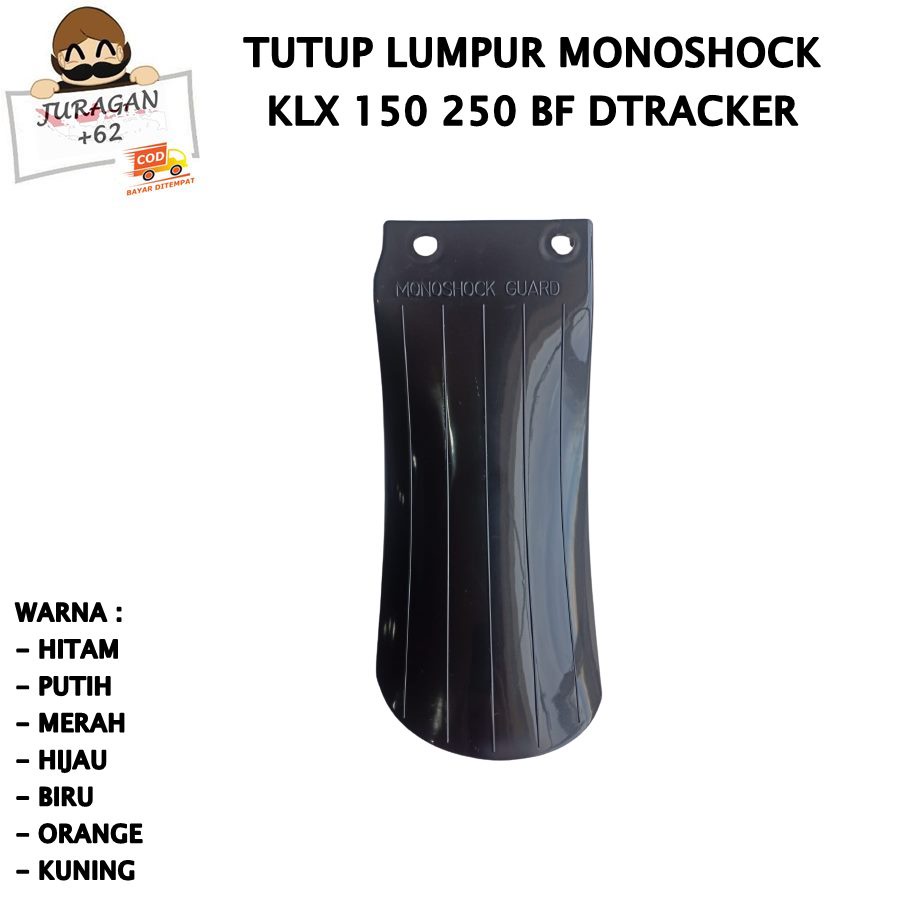 COVER TUTUP PENAHAN LUMPUR SHOCKBREAKER MONOSHOCK KLX 150 250 DTRACKER D TRACKER MONO SHOCK SHOCK BREAKER