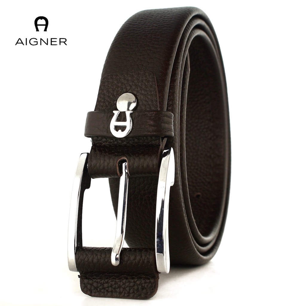 Ikat Pinggang Pria GESPER SABUK GASPER IKAT PINGGANG KULIT PRIA ASLI MODEL jarum BIG SIZE AIG A03 Br