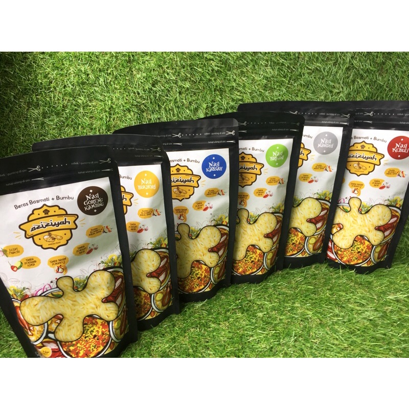 

PALING FAVORIT NASI ARAB INSTAN BERAS BASMATI BUMBU AL MUMTAZZA AZIZIYAH PAKET NASI KEBULI, BRIYANI, MANDHI
