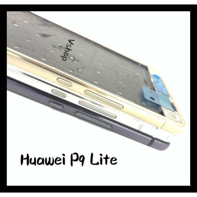 GRATIS ONGKIR FRAME LCD - TULANG LCD - TATAKAN LCD HUAWEI P9 LITE - GOLD 