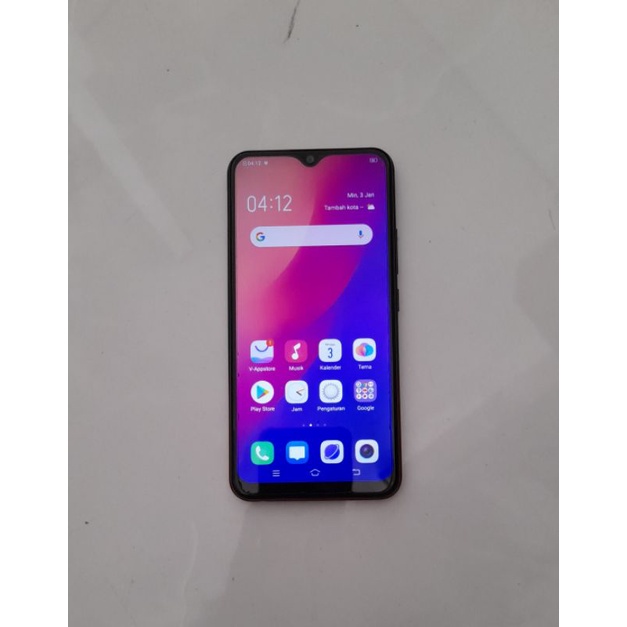 Jual HP Handphone Second Vivo Y12 Ram 3/32gb HP Casan No Minus HP Seken Bekas Berkualitas