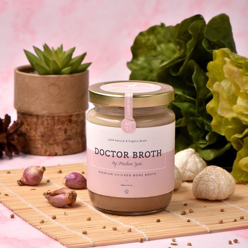 

ORGANIC CHICKEN BONE BROTH KENTAL / KALDU MPASI BY DOCTOR BROTH