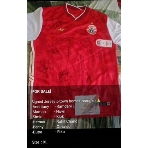 Jersey persija piala Menpora