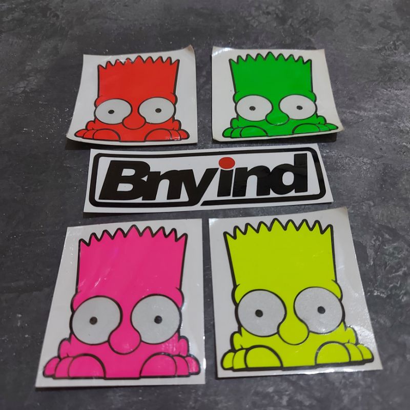 STICKER SIMPSON STICKER SIMSON NGINTIP STTABILO CUTTING