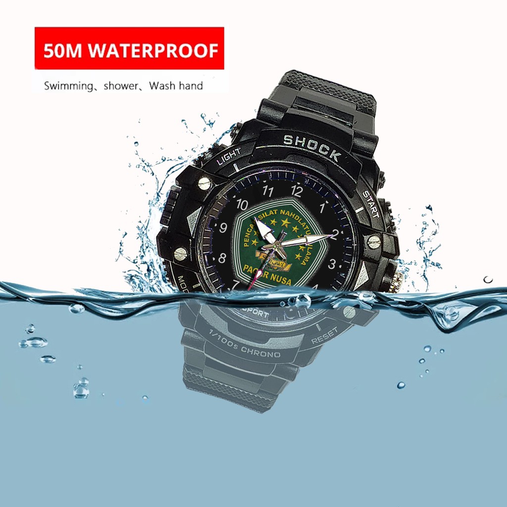 (JOS GANDOS BOS) Jam Tangan PAGAR NUSA NAHDLATUL ULAMA - 3 (Exclusive)