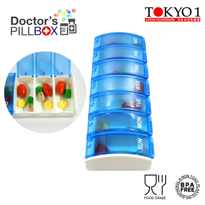 

Promo Spesial - Tokyo 1 Pocket Weekly Pill Kotak Pill Mingguan 084190