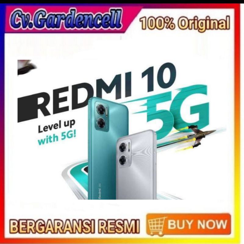 Xiaomi redmi 10 5g ram 4/128gb garansi resmi