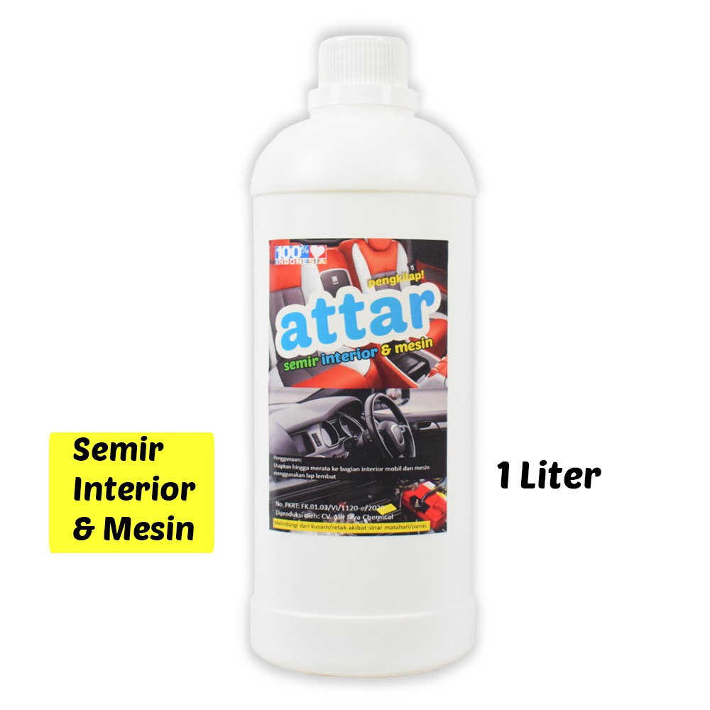 Semir Pengkilap Interior &amp; Mesin Mobil - 1 Liter - Car Interior Shine Polish - Salon Mobil