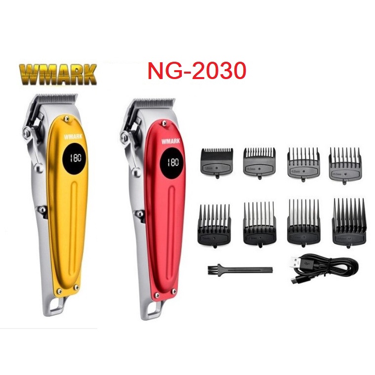 WMARK NG-2030 Magic Taper Professional Hair Clipper With LED Display