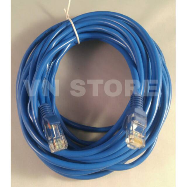 KABEL LAN 5M CAT 5E / KABEL UTP 5 METER PABRIKAN (PANJANG REAL SEKITAR 4 METER)