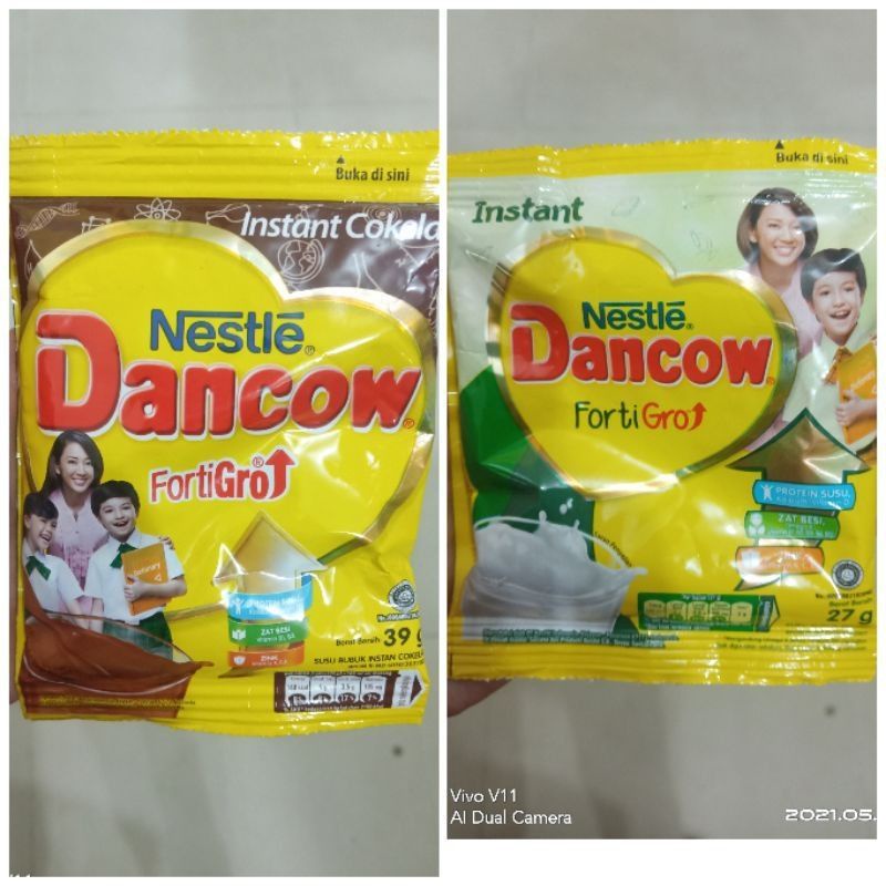 

Nestle Dancow Fortigro Sachet - susu bubuk dancow saset