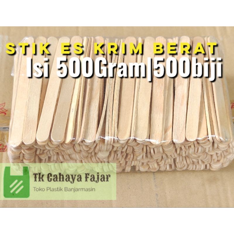 Stick Es Cream Berat (Stik Es Krim Premium) isi 500 pcs