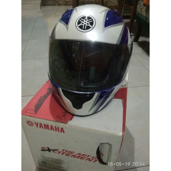 Helm full face Yamaha ori second