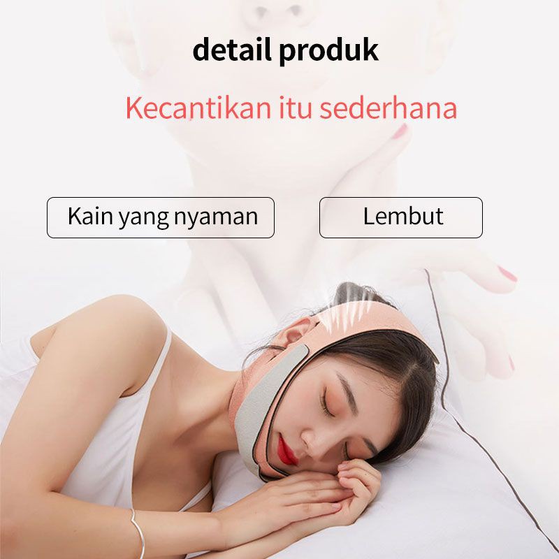 Face Lift Up Belt / V-Shaped / Penirus Pipi / Double Chin Mask / Pembentuk Wajah / Korset Wajah