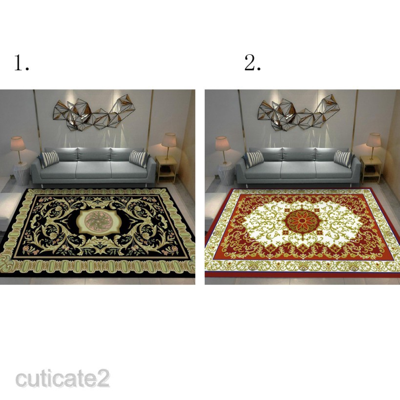 Karpet Alas Lantai dengan Bahan Karet Non-Slip dan Ukuran 160x120cm untuk Dekorasi Rumah