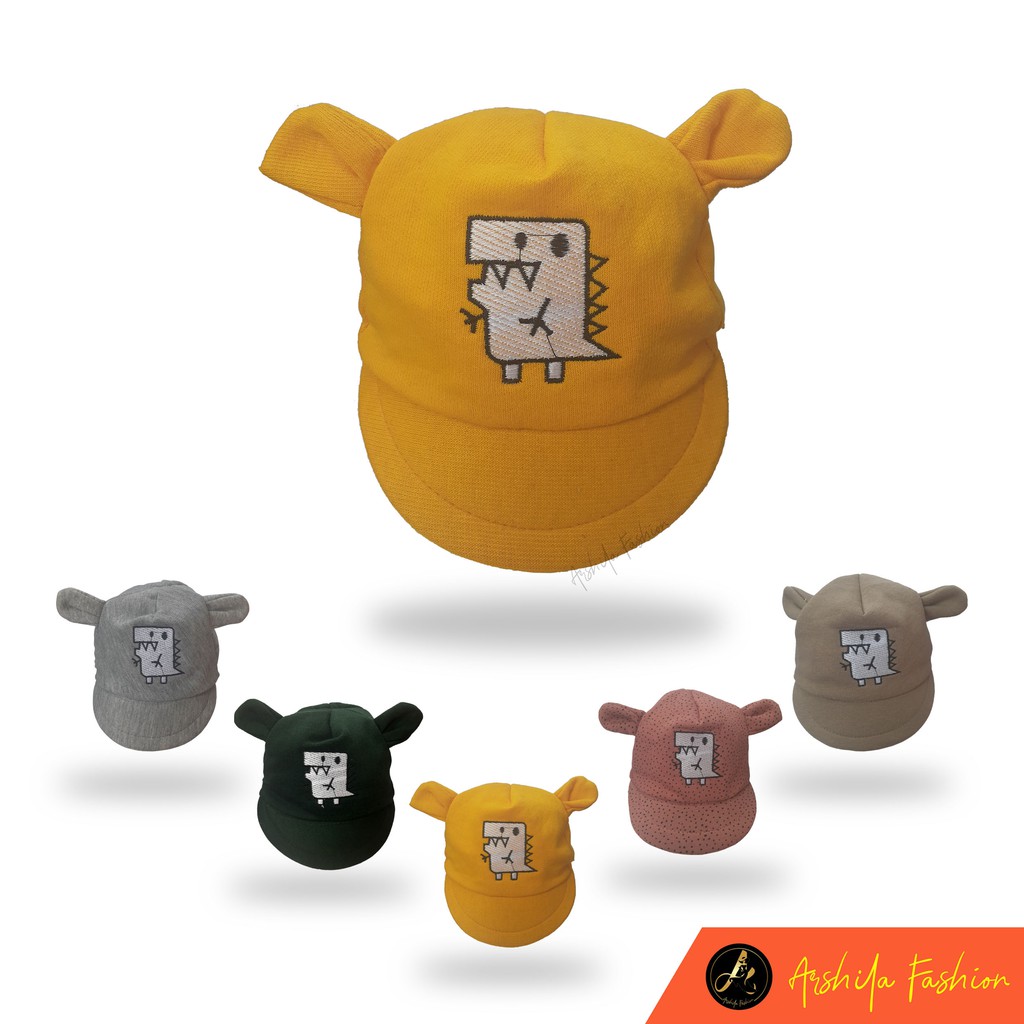 Topi Bayi Karakter / Topi Bayi / Arshila_fashion