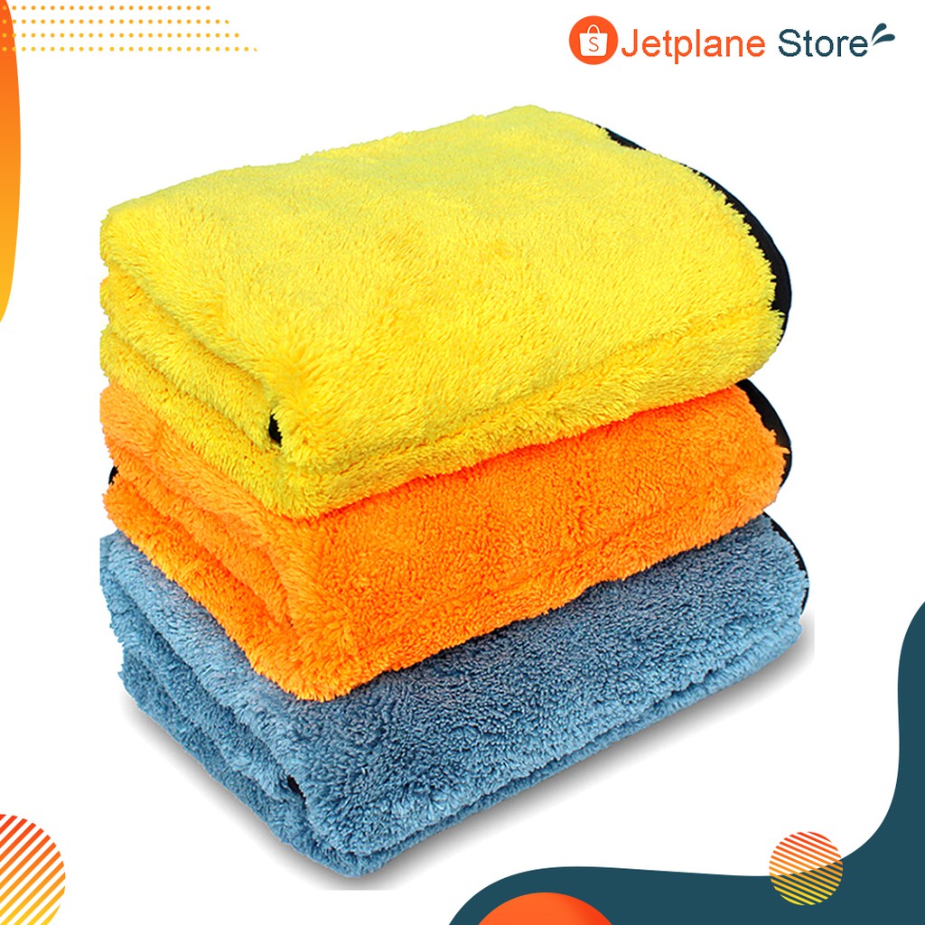 Kain Lap Microfiber Serbaguna 2 Sisi Halus Multifungsi