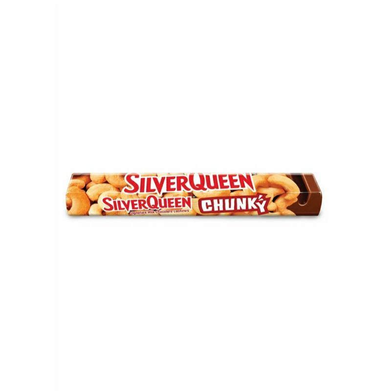 

Silver Queen Chocolate Chunky Bar Cashew 95 gram