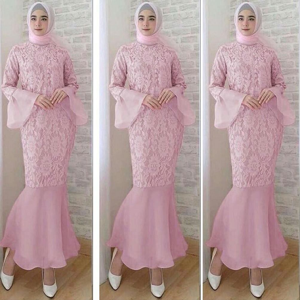 MAXY MERMAID / MAXI BRUKAT FURING / DRESS MAXY BRUKAT / GAMIS BRUKAT