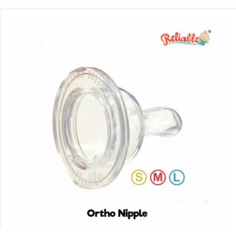 Reliable Dot Bayi Gepeng Ortho Nipple Oblate  RNP-8827