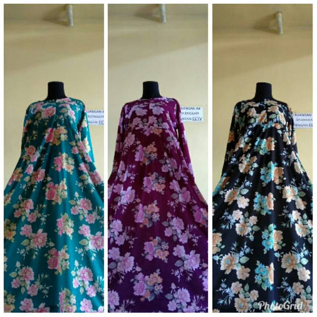 Gamis harian murah 100rb/3pcs Busui