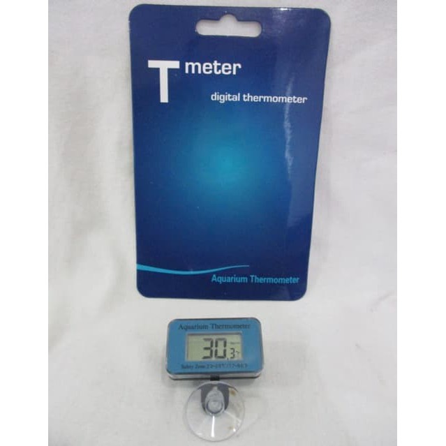 Mesin Mining Thermometer Digital Celup Tahan Air Aquarium &amp; Suhu Ruangan