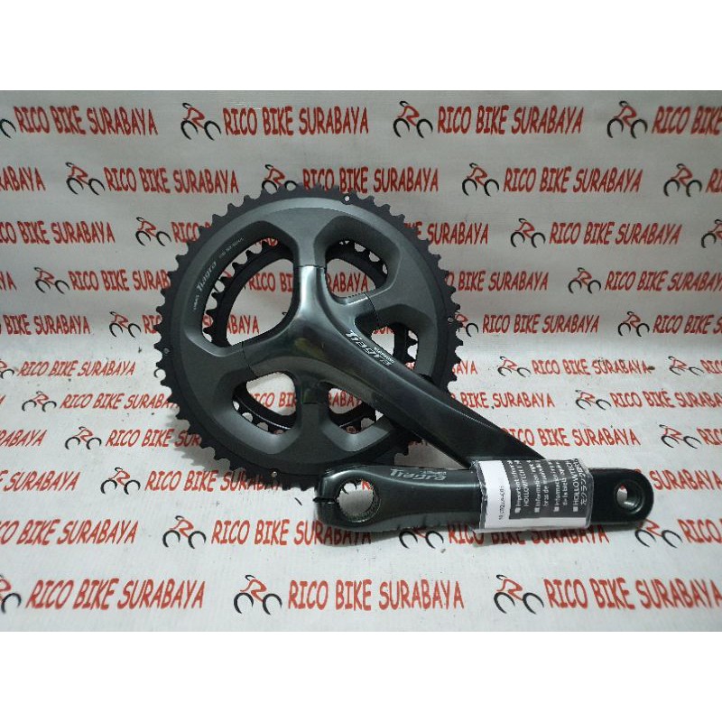 CRANK SHIMANO TIAGRA 4700 DOUBLE 50/34T ARM 170MM TANPA BB