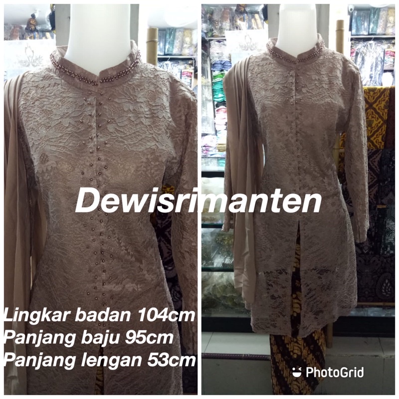 kebaya domas/kebaya pagar ayu/kebaya tunik