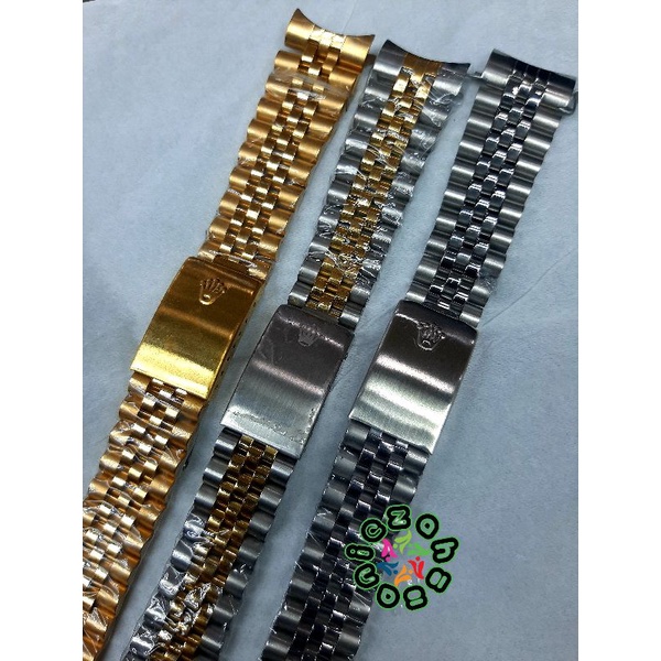 Tali strap Rantai Jam Rolex Date just steinles stell Rantai Jam tangan Rolex