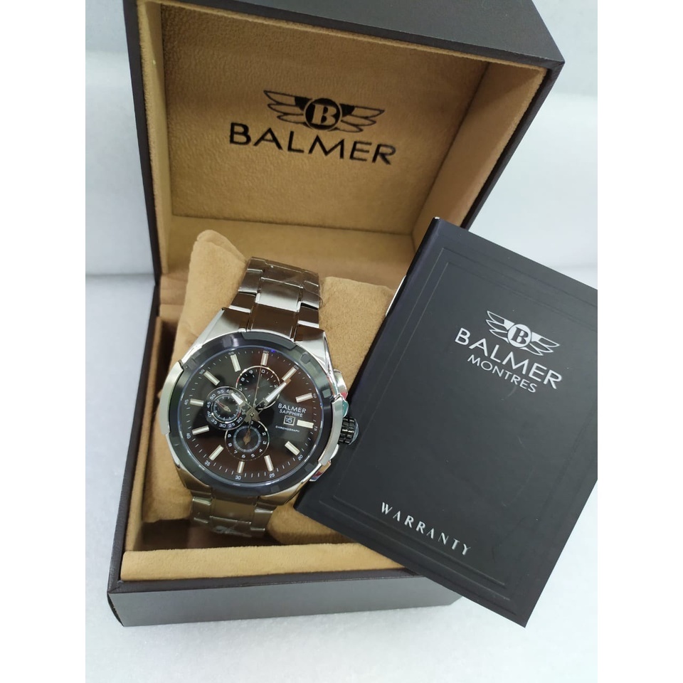 JAM TANGAN PRIA BALMER 8159-SAPHIRE GLASS ORIGINAL GARANSI RESMI