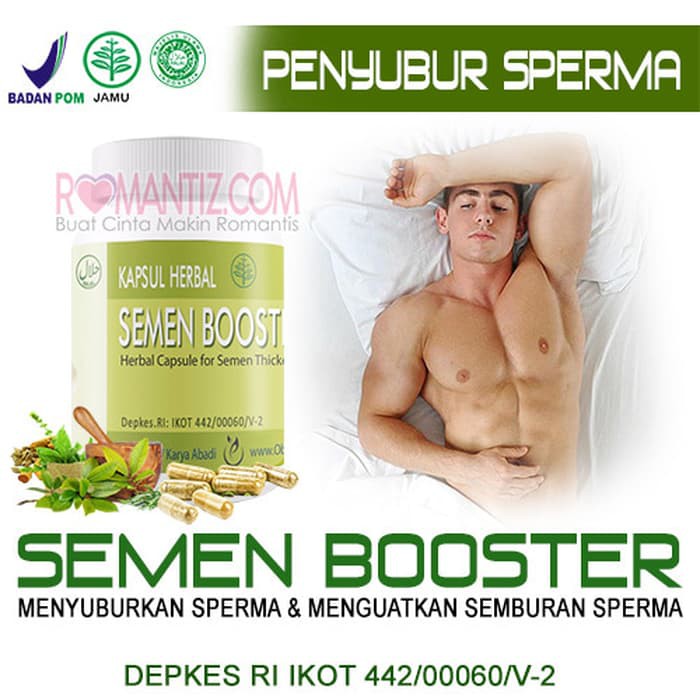 Dijual  SEMEN BOOSTER   Obat Herbal Sperma Encer Obat Penyubur Pria  Limited